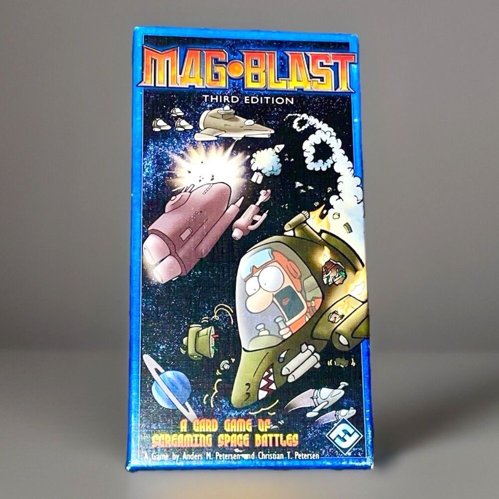 Mag Blast third edition card game. Fantasy Flight Games 2006